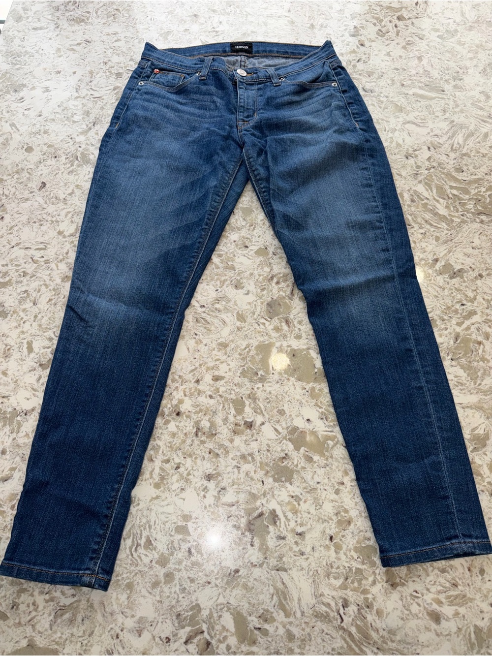 Hudson Jeans Women's Dark Blue Straight Leg Jeans